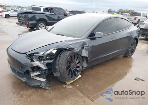 2023 Tesla Model 3 Performance Dual Motor All-Wheel Drive из США, поврежденный, VIN 5YJ3E1EC3PF577351